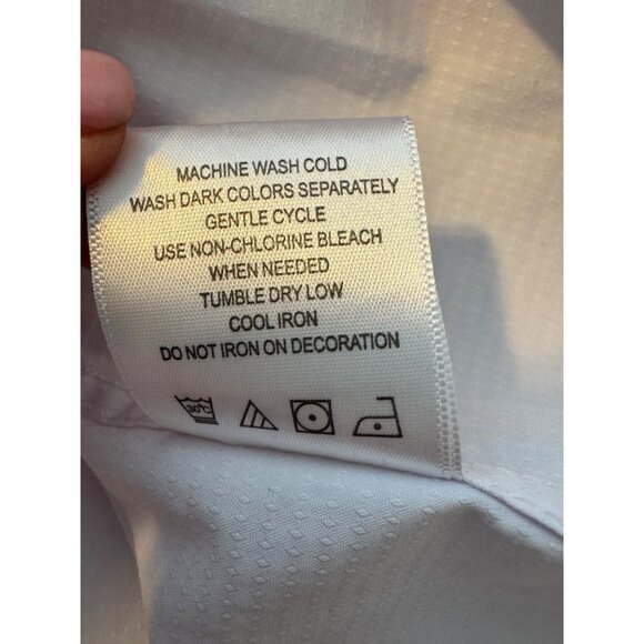 Ben Sherman The Orignal Wrinkle Free Size Large 16/16.5 32/33 NWT Moisture Wicki - Picture 7 of 11